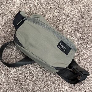 lululemon athletica Olive Green Sling Belt Bag